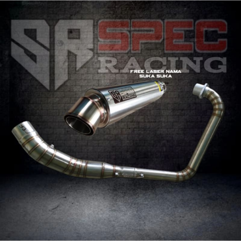 knalpot racing crf kolong original spec racing j1