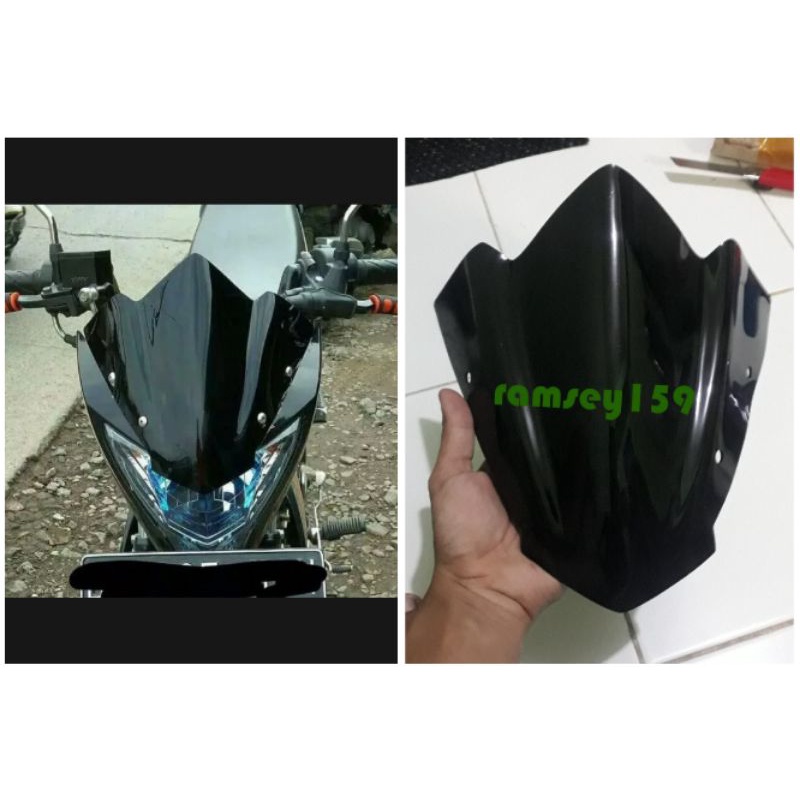 variasi visor satria fu 150 facelift pnp visor satria fu 2014 2015 plus baut