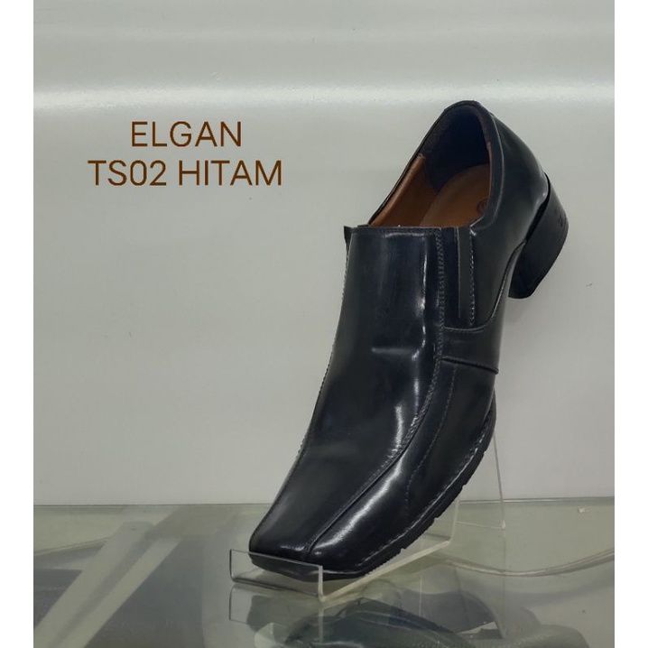 sepatu kantor pria , sepatu kantor cowok , sepatu formal bahan kulit ELGAN