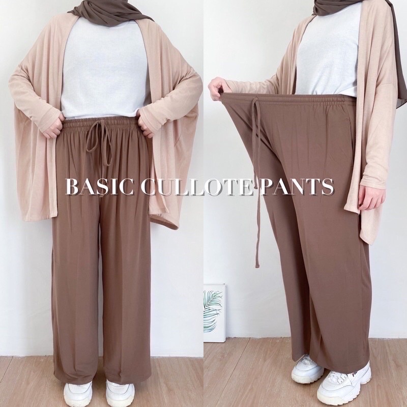 Kulot Basic Daily Jumbo BIG SIZE XXL Cocok Buat Ibu Hamil