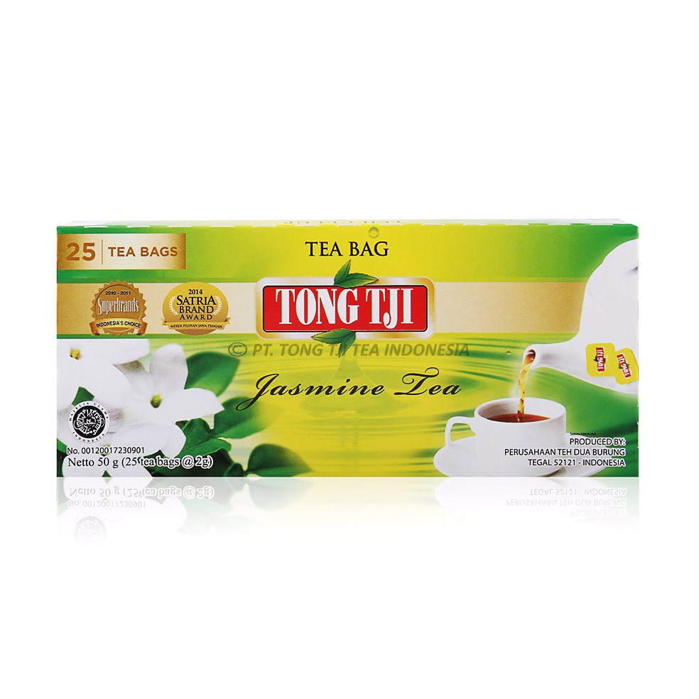 

Tong Tji Jasmine Tea 1 pack isi 25's ( Teh Celup non Amplop )