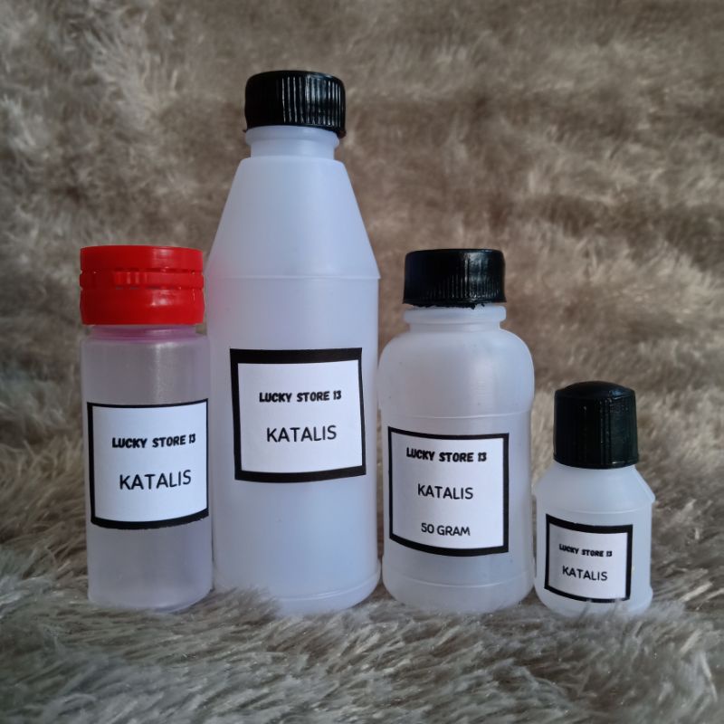 Katalis 10ml 20ml Pengeras Resin Catalis Fiber Acrylic DIY Keruh Bening Botol Bottle Transparan Kimi