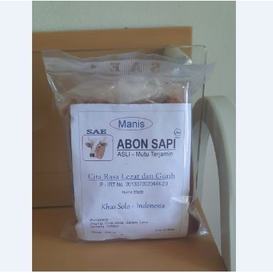 

Abon Sapi Pedas Manis 250gr