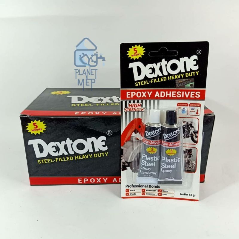 

Dextone Lem 5 Menit / Lem Epoxy 48gr