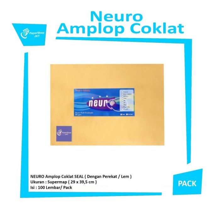 

HOT PROMO!!! Amplop Coklat Uk. Super Map Neuro ( 29 x 39,5 cm ) SEAL