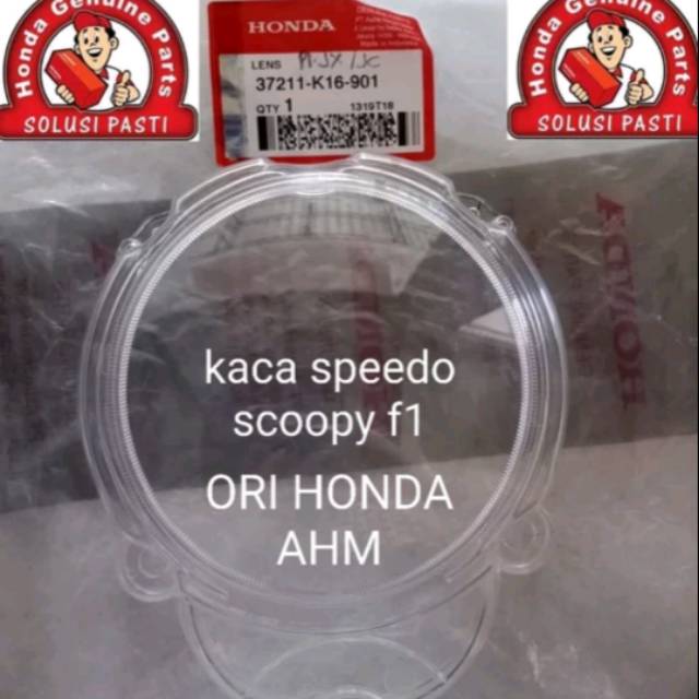 37211-K16-901 Mika kaca lensa speedometer spido scoopy fi ori Honda