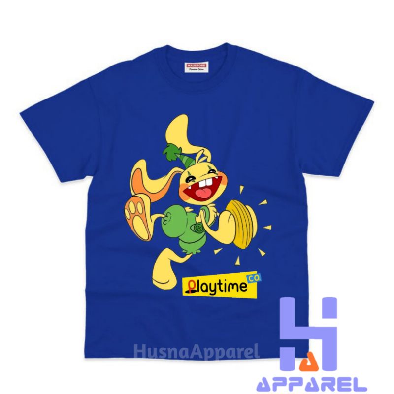 BAJU ANAK KAOS ANAK BUNZO BUNNY POPPY PLAYTIME