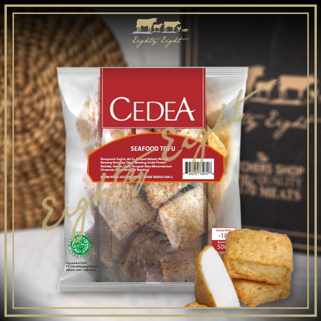 

CEDEA SEAFOOD TOFU (500 GRAM)