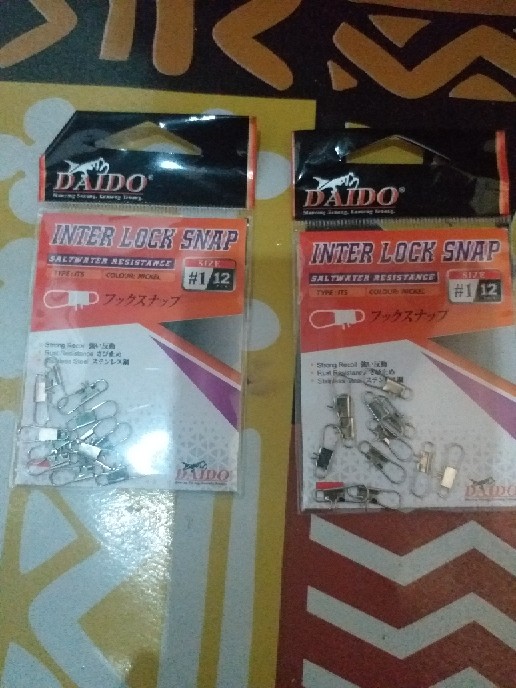 Interlock Snap Peniti Daido No 1
