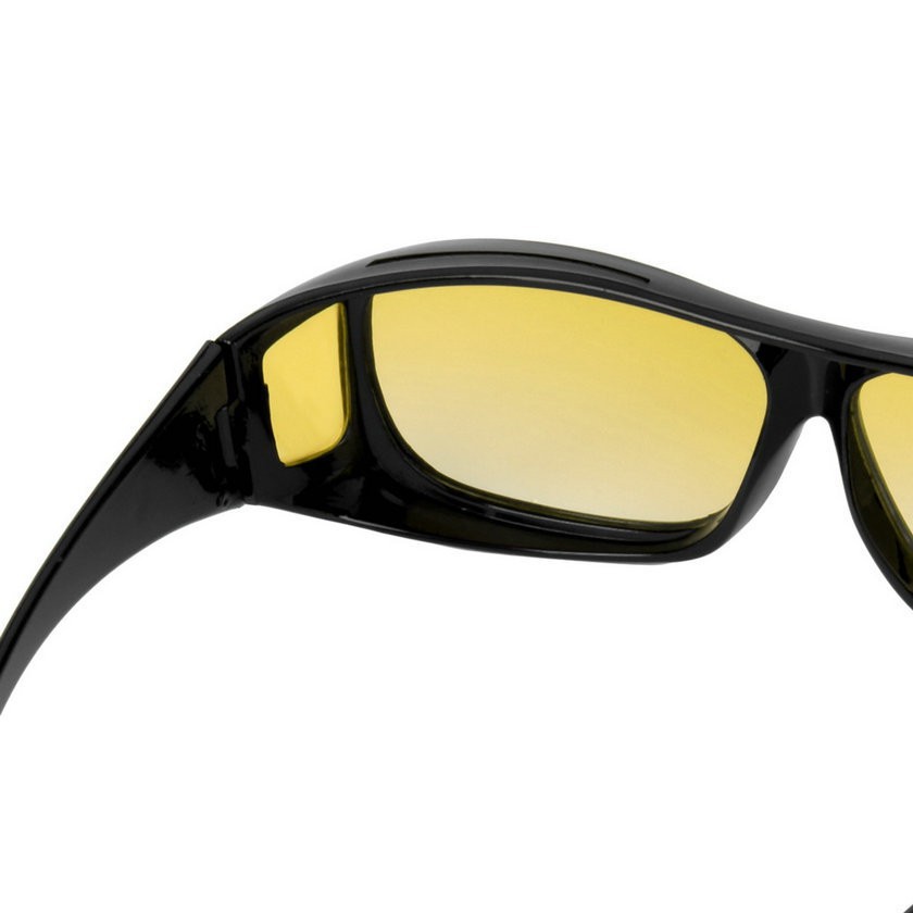 FORAUTO Kacamata Night Vision UV Protection NJ07470 Black/Yellow Grab Medan