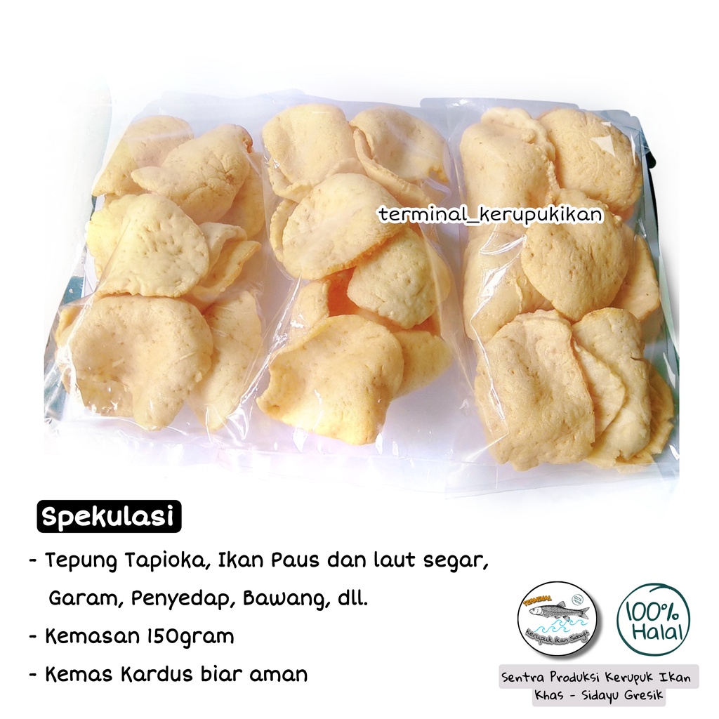 Kerupuk Payus Goreng | Khas Sidayu Gresik