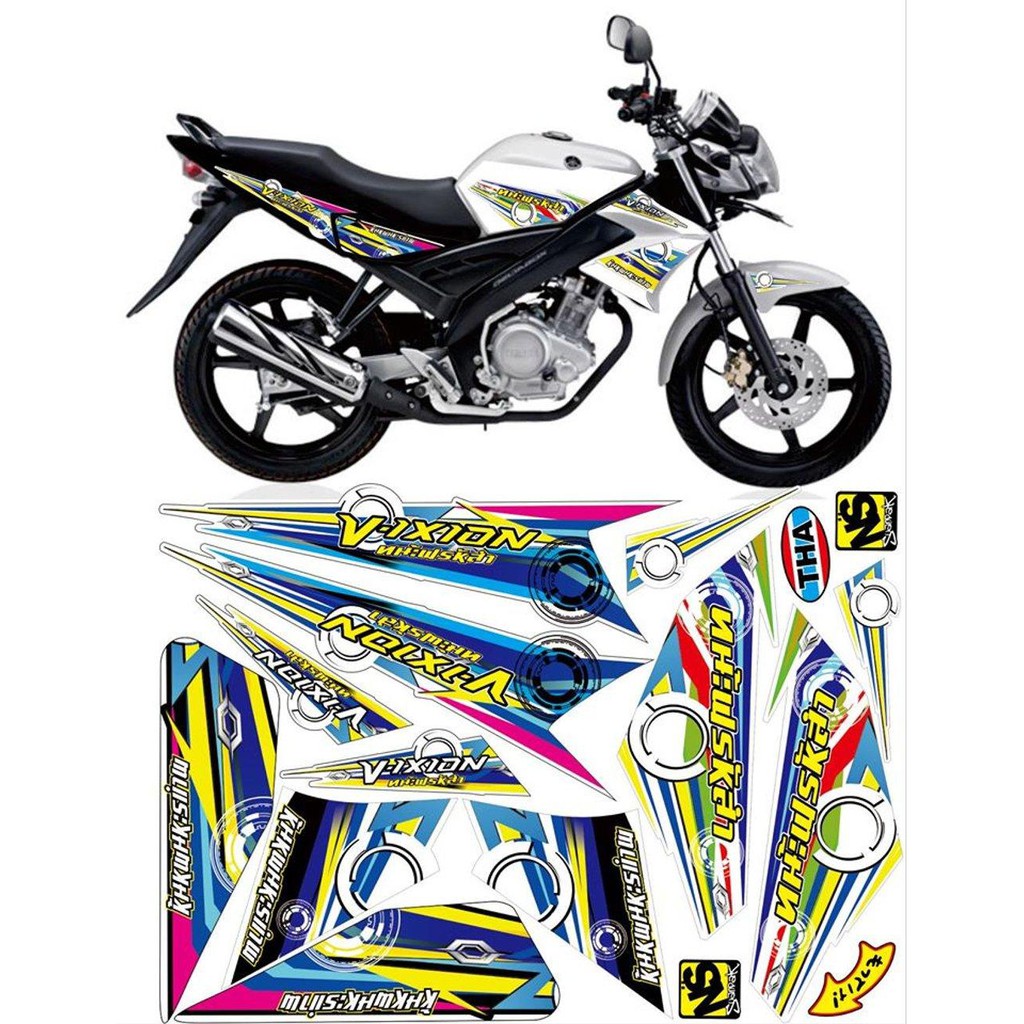 STRIPING VIXION OLD PUTIH THAILOOK.