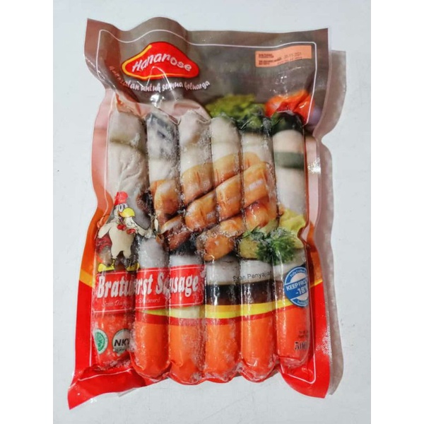 Lezza Hanarose 500GR Frozen Food Chiken Karage | Katsu | Nugget Original Ball | Pok Pok|