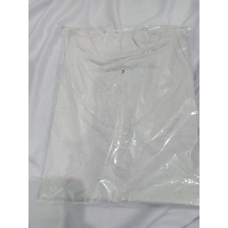 TURTLE NECK [JUMBO] TERMURAH / TANKTOP ATASAN WANITA TANPA LENGAN POLOS-Putih