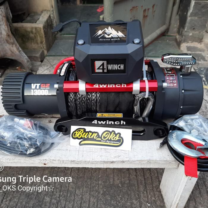 Tali Derek / Winch 4Winch 13000 Lbs Plasma New Ready Stock