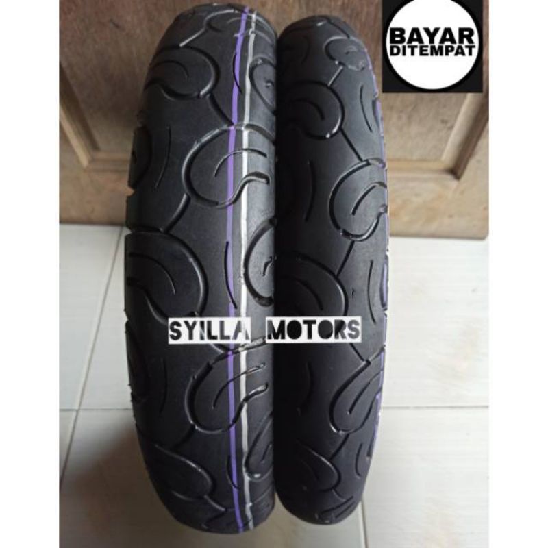 Ban motor metic tubles sepasang untuk motor Mio,Vario,beat dll