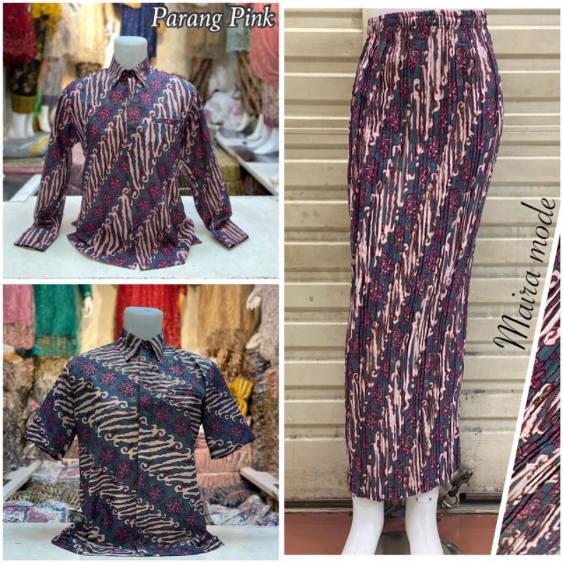 batik couple || kemeja batik || rok prisket (part 1)