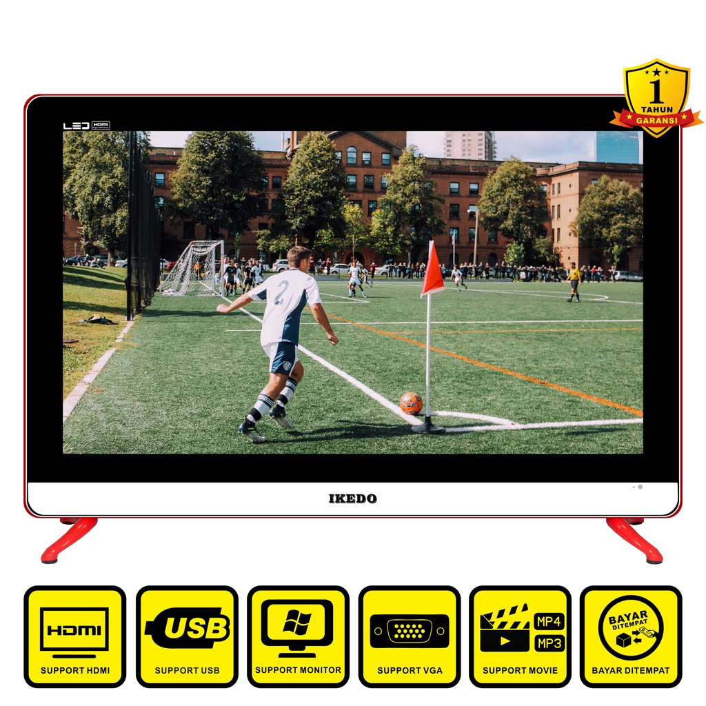 TV LED 24 INCH IKEDO LT-24P1U FULL HD DISPLAY MURAH TERBARU