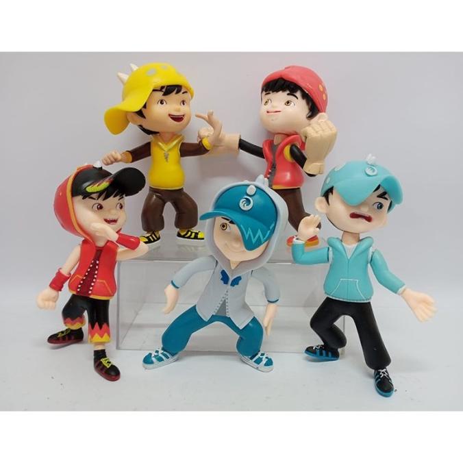 5Terbaru Set Murah Kue Boboiboy Action Figure Figure Mainan Topper M.Alvin29