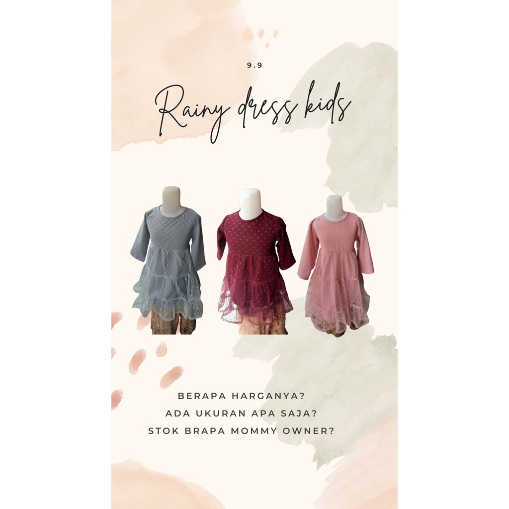 Fashion bayi / fashion anak / dress pesta anak / baju pesta anak /baju muslim anak / fashion anak pe