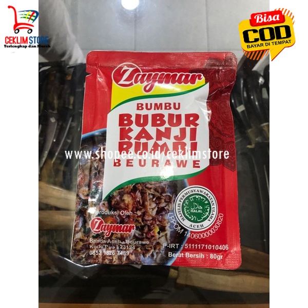 

Bumbu Kanji Rumbi Khas Aceh/Bumbu Masak Instan Kanji Rumbi