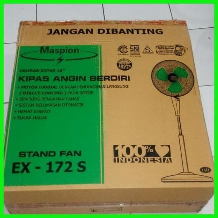 Kipas Angin Berdiri/Stand Fan Maspion EX-172 S (16 Inch)