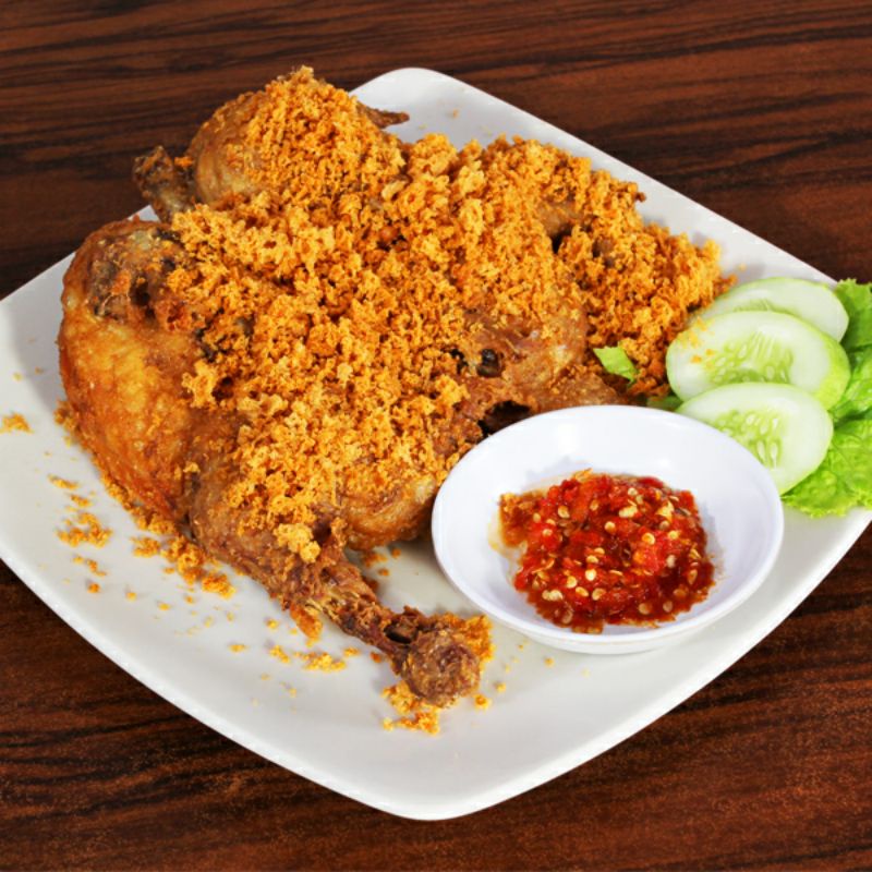 

Ayam Negeri Goreng Kremes 1ekor (goreng atau Forzen) Ayam Goreng Karawaci