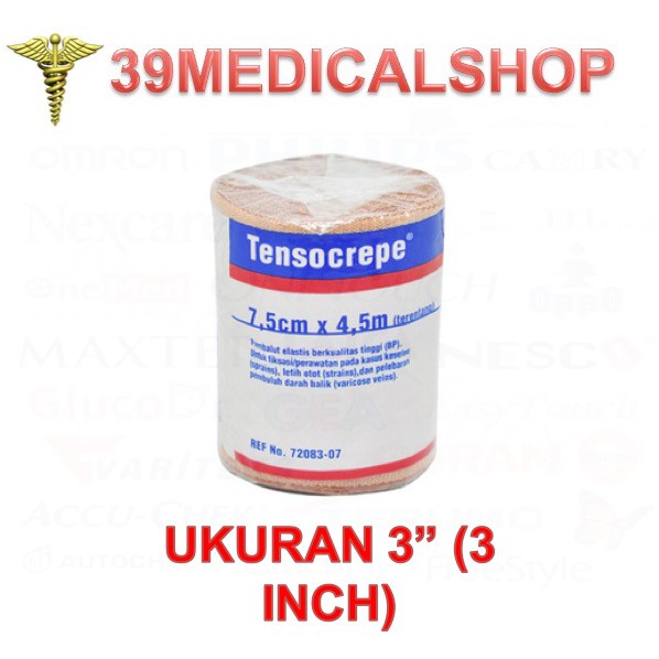 BSN Tensocrepe Perban Elastis/Verban ROLL-PERBAN COKLAT-VERBAN COKLAT