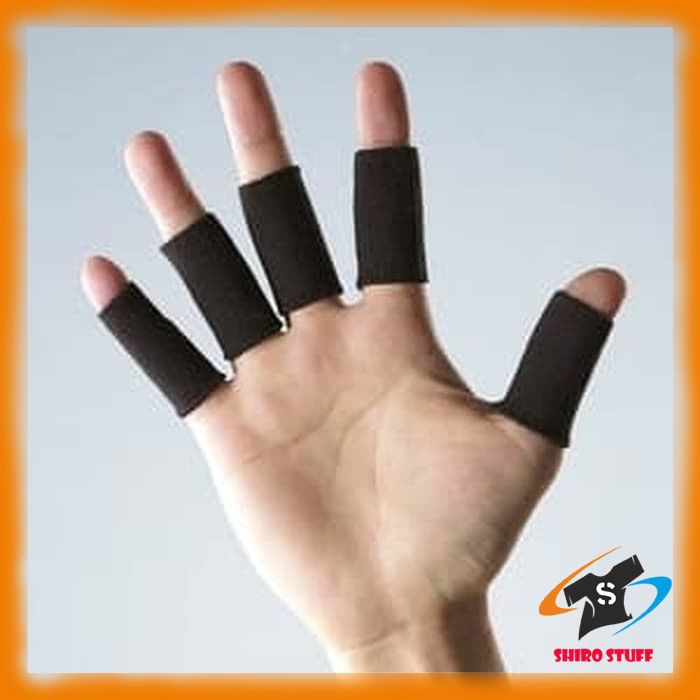 FINGER SUPPORT deker jari buat Kiper Voli / pelindung tangan futsal kiper