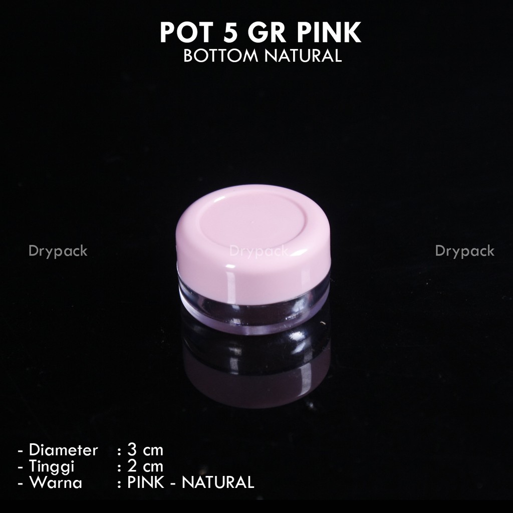 Pot Cream 5 gr Pink - Natural