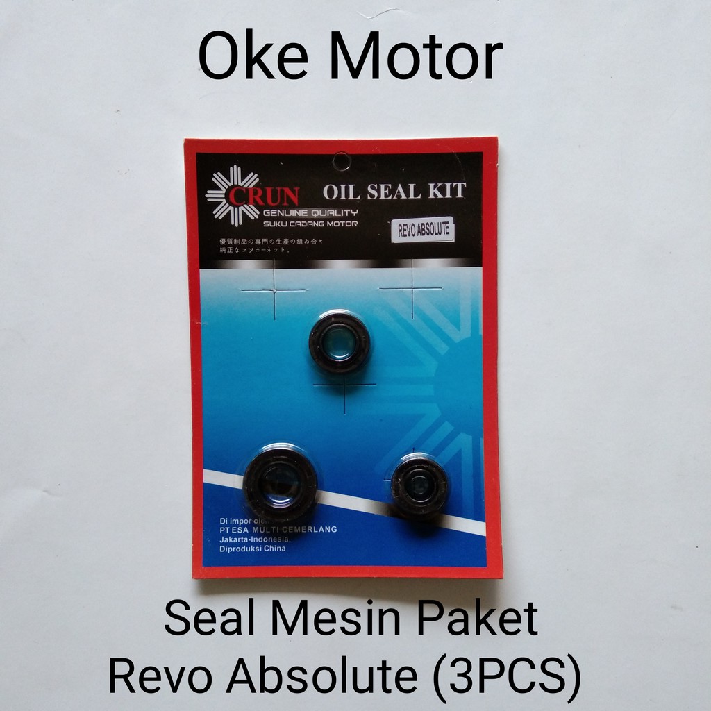 seal mesin paket motor revo absolute