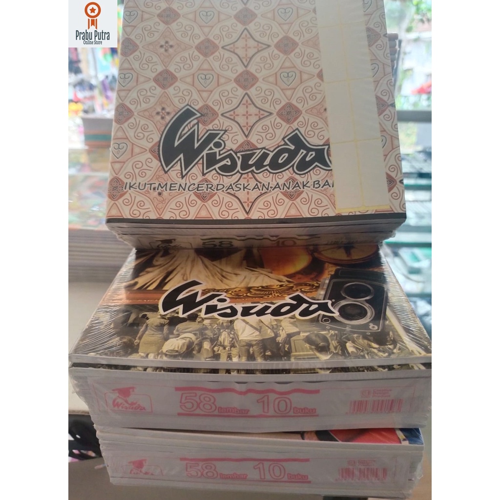 

Wisuda-Buku Tulis Sekolah 58 Lembar Murah Berkualitas Merek Wisuda