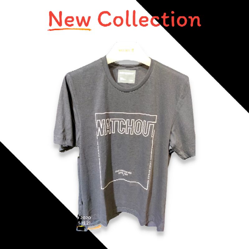 Kaos/ Kaos pria/ Kaos Pria lengan pendek/ Kaos Pria Watchout/ T-shirt/ T-shirt pria/ Original Watcho