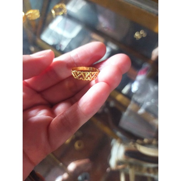 cincin emas motif kadar 24k /999 pm