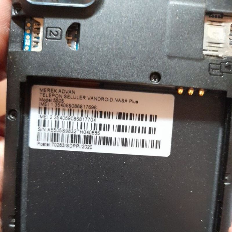 advan nasa 5505 plus minus lcd jual mesin aja