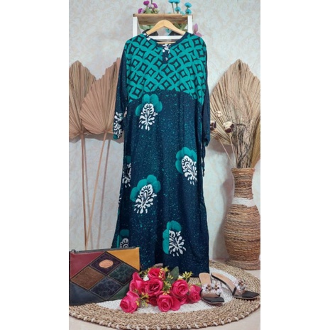 daster jumbo lengan panjang