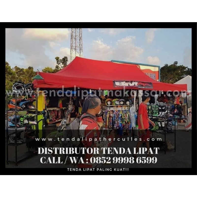 Tenda Lipat Hercules Ukuran 3,5x7