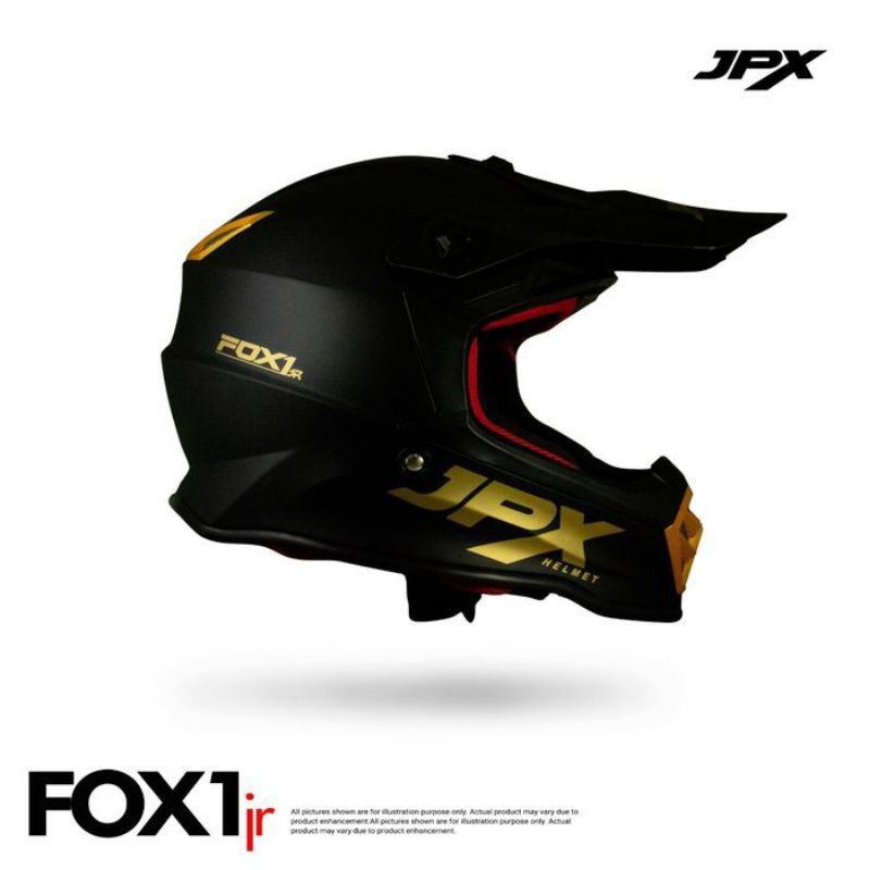 Helm cross JpX Anak Hitam