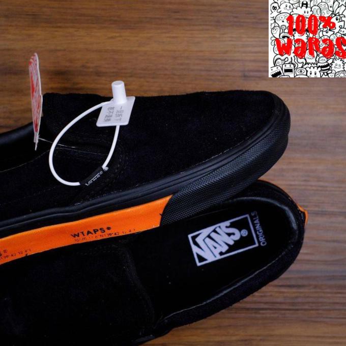 Vans Slip On Og Wtaps Black/Orange Iramastore22