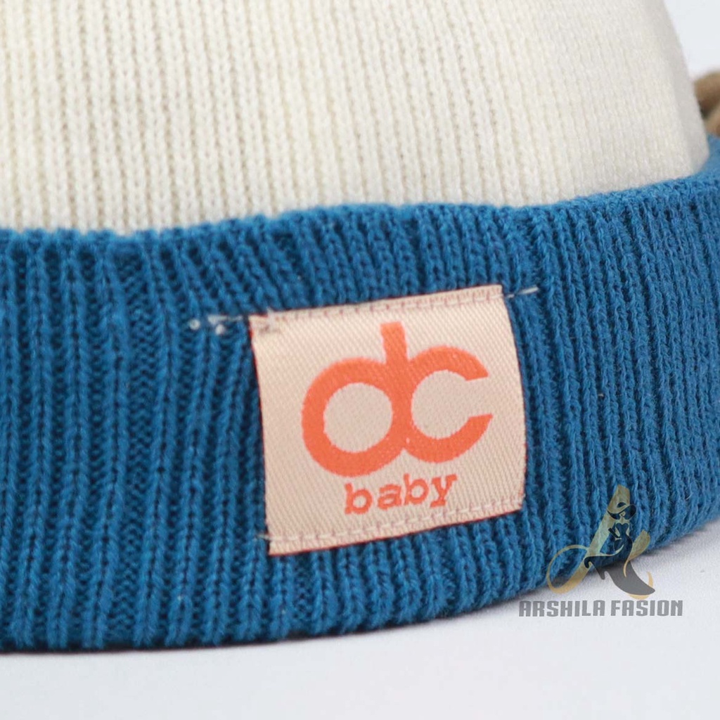 Kupluk bayi Motif DC Baby jambul satu List Warna