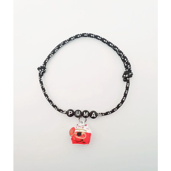 KALUNG KUCING TALI PRUSIK BISA REQUEST NAMA