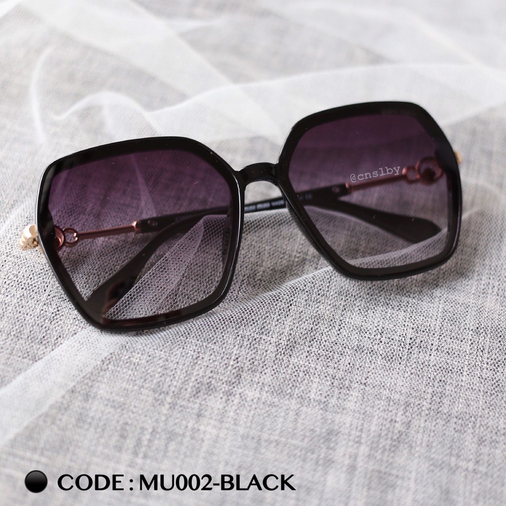 Kacamata MIU MIU fashion cewek wanita grosir ecer termurah sunglasses optik new model hitam pantai