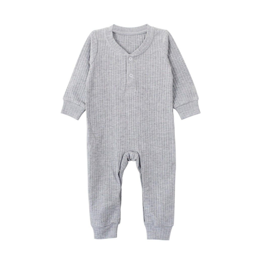 Sleepsuit Bayi / Jumpsuit Anak / I am Cotton Long Romper Rib-5