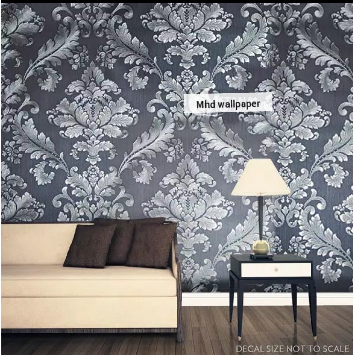 Wallpaper dinding vinyl