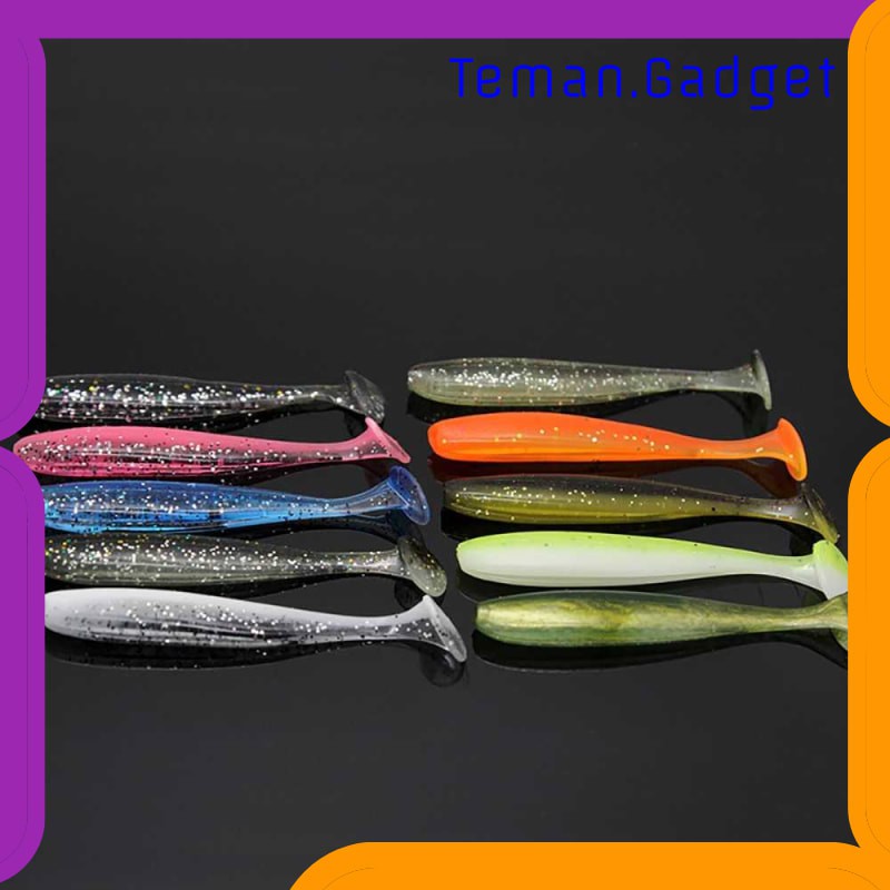 TG-IF127 Weihefishing Umpan Pancing Ikan Flashing Jig Lure Bait 7CM 10PCS - L72