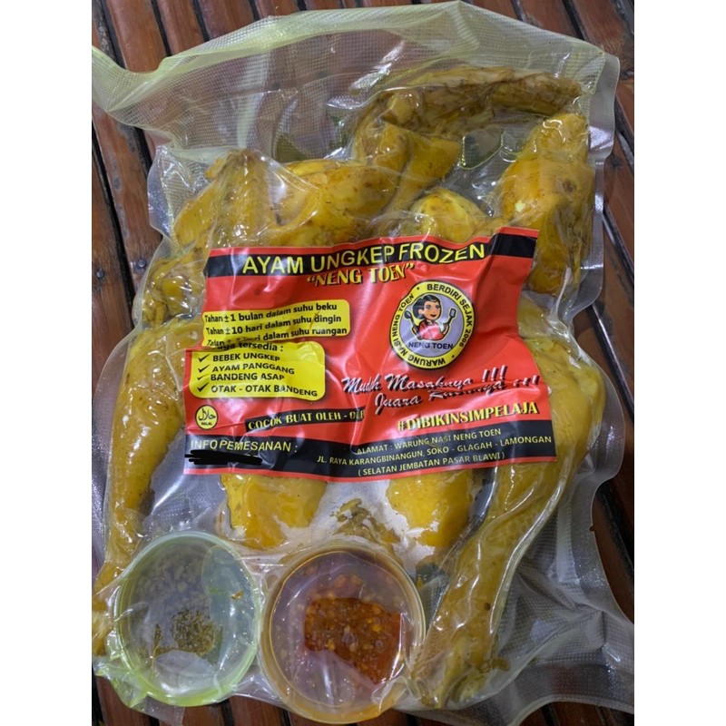 

AYAM UNGKEP UTUH FROZEN NENG TOEN - AYAM UNGKEP - AYAM SIAP SAJI - AYAM FROZEN