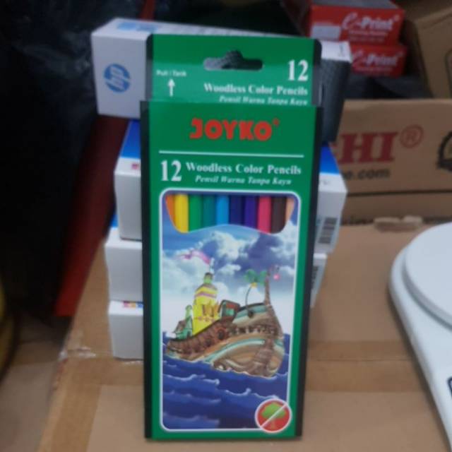 

Pensil warna Joyko isi 12