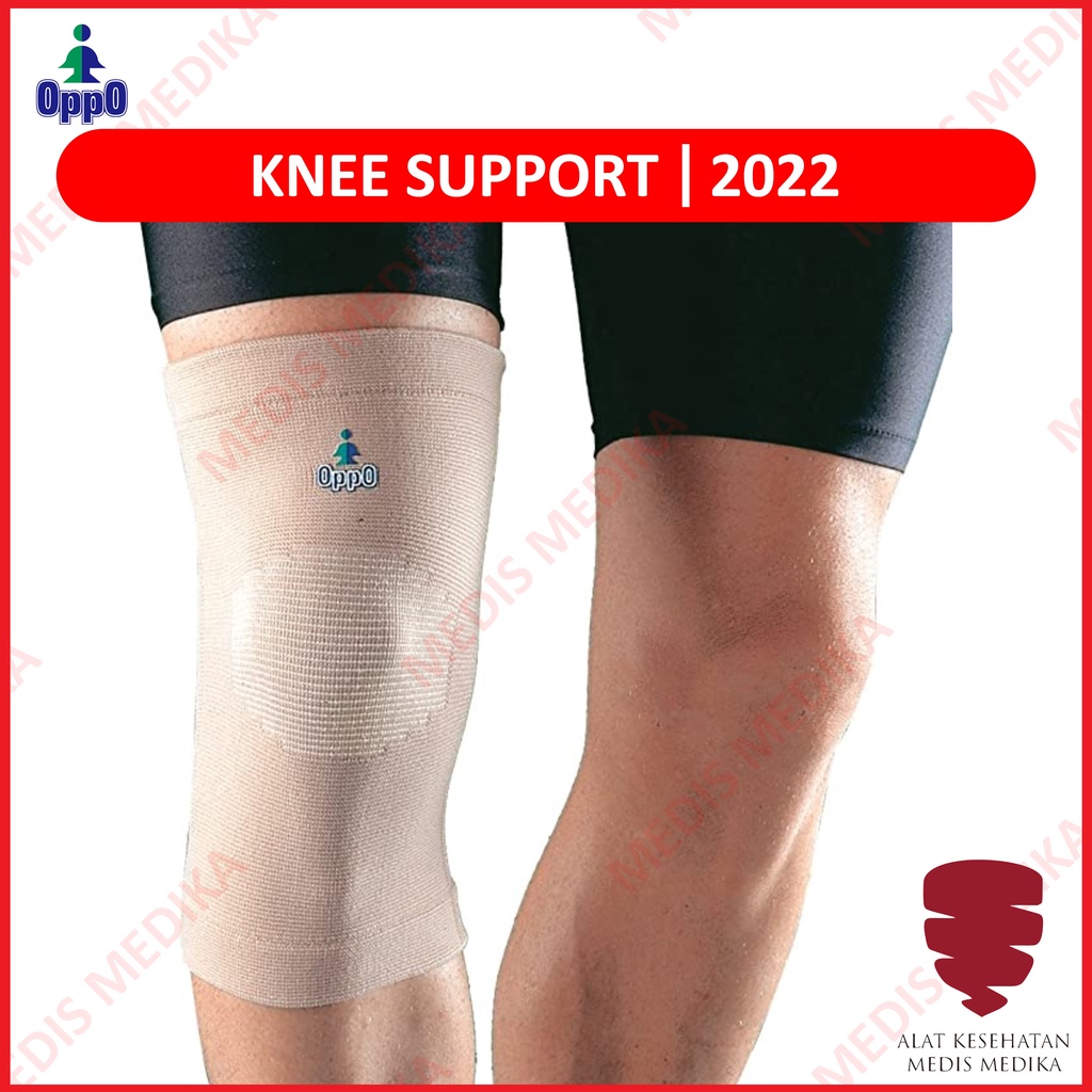 Oppo Knee Support 2022 Deker Kesehatan Alat Bantu Pelindung Lutut Dekker Terapi Sakit Penyangga Pergelangan Kaki Futsal Badminton