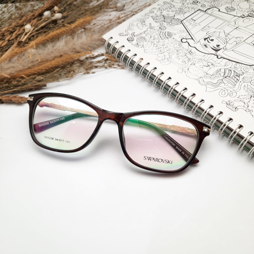 Kacamata Wanita Minus Frame 5208 Free Lensa Blueray Atau Photocromic