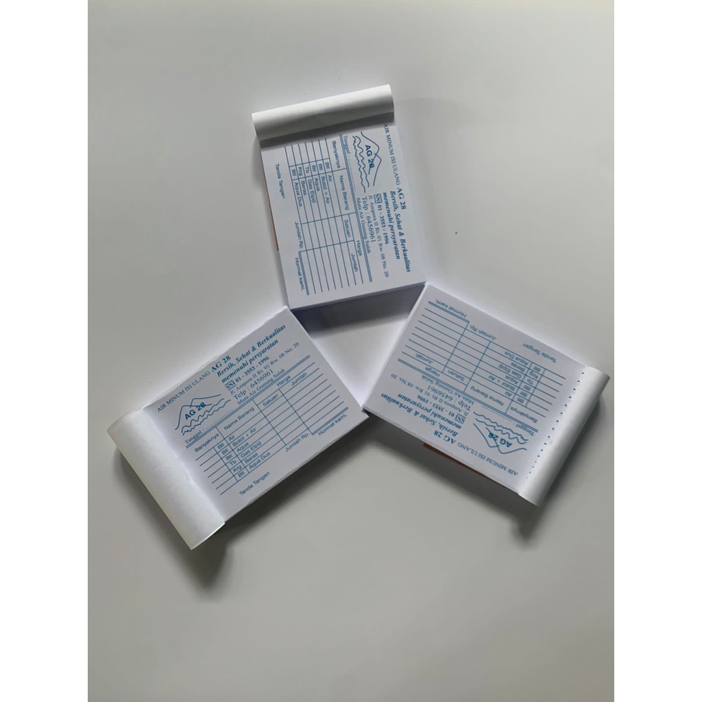 

NOTA CUSTOM 1 PLY, NOTA KECIL TANPA RANGKAP, UKURAN 8 X 10 CM, PEMBELIAN HARUS 40 BUKU
